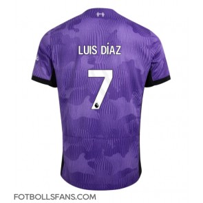 Liverpool Luis Diaz #7 Replika Tredje Tröja 2023-24 Kortärmad